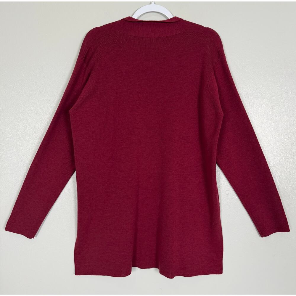 Eileen Fisher Women's Burgundy Maxi Skirt 3 Piece Set - Picture 9 of 15